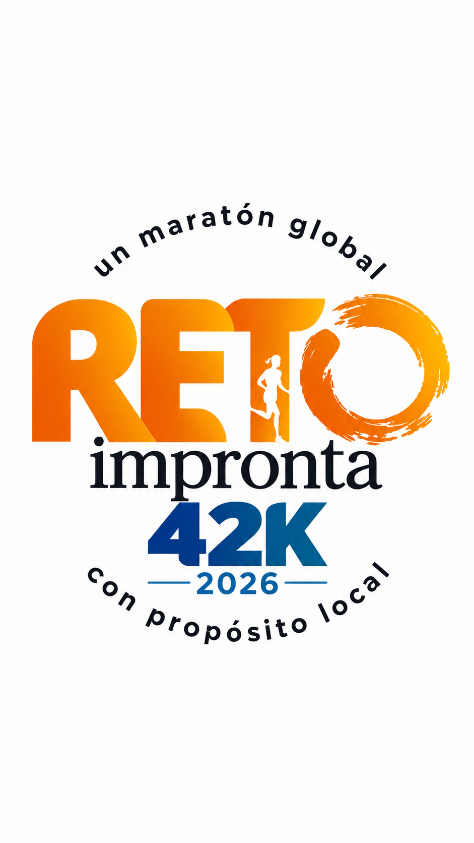 Logo oficial Reto Impronta 42K 2026